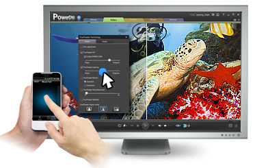 Play media from phone to PC with PowerDVD Remote